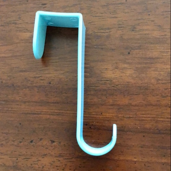 Over The Door Hanging Hook Pale Turquoise Color - Picture 3 of 3